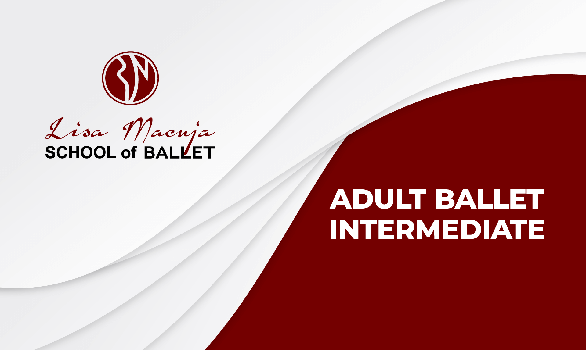 LIFESTYLE BALLET - Adult Ballet - Intermediate